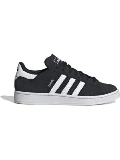 ADIDAS Leren Sneakers "Campus 2" Zwart/wit