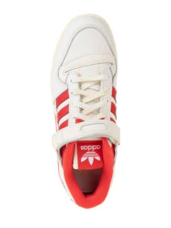 ADIDAS Leren Sneakers "Forum 84" Wit/rood 5 ADIDAS Leren Sneakers "Forum 84" Wit/rood -LIMANGO WINKEL adidas leren sneakers forum 84 wit rood 3