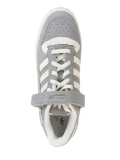 ADIDAS Leren Sneakers "Forum Low" Grijs -LIMANGO WINKEL adidas leren sneakers forum low grijs 3