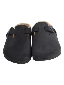 Leren Clogs "Iotape" Zwart -LIMANGO WINKEL ballerins leren clogs iotape zwart 4