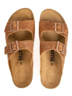 Slippers Lichtbruin -LIMANGO WINKEL billowy slippers lichtbruin 2