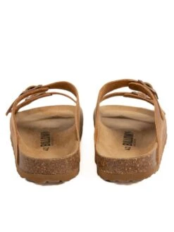 Slippers Lichtbruin -LIMANGO WINKEL billowy slippers lichtbruin 3