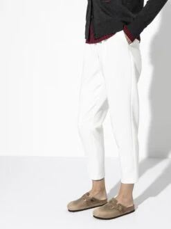 Birkenstock Leren Clogs "Boston" Beige -LIMANGO WINKEL birkenstock leren clogs boston beige 3