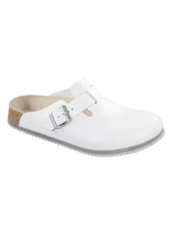Birkenstock Leren Clogs "Tokio" Wit