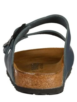 Birkenstock Leren Slippers "Arizona" Donkerblauw - Wijdte S 6 Birkenstock Leren Slippers "Arizona" Donkerblauw - Wijdte S -LIMANGO WINKEL birkenstock leren slippers arizona donkerblauw wijdte s 4