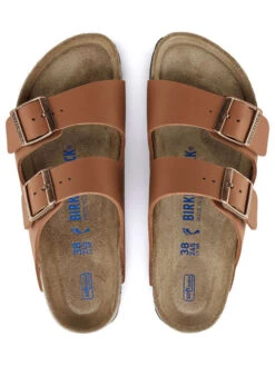 Birkenstock Slippers "Arizona" Lichtbruin - Wijdte S -LIMANGO WINKEL birkenstock slippers arizona lichtbruin wijdte s 2