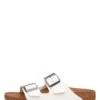 Birkenstock Slippers "Arizona" Wit - Wijdte S -LIMANGO WINKEL birkenstock slippers arizona wit wijdte s