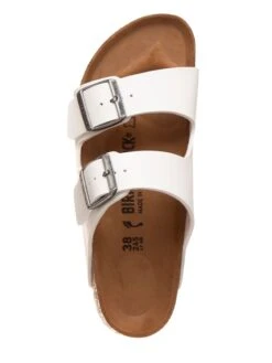 Birkenstock Slippers "Arizona" Wit - Wijdte S -LIMANGO WINKEL birkenstock slippers arizona wit wijdte s 3