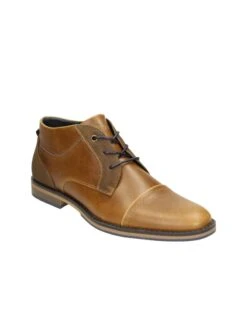 Bullboxer Veterschoenen Cognackleurig