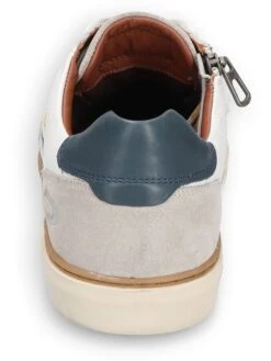 Camel Active Leren Sneakers "Bayland" Wit/donkerblauw -LIMANGO WINKEL camel active leren sneakers bayland wit donkerblauw 2