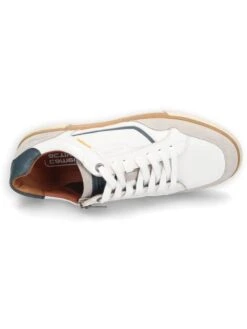 Camel Active Leren Sneakers "Bayland" Wit/donkerblauw -LIMANGO WINKEL camel active leren sneakers bayland wit donkerblauw 5