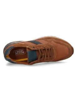 Camel Active Leren Sneakers Lichtbruin/blauw -LIMANGO WINKEL camel active leren sneakers lichtbruin blauw 5