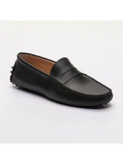 Leren Mocassins "Cole" Zwart