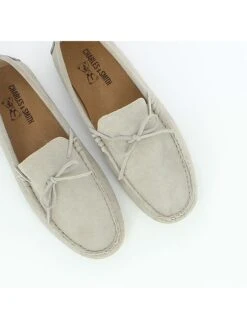 Leren Mocassins "Johnny" Crème -LIMANGO WINKEL charles and smith leren mocassins johnny creme 2