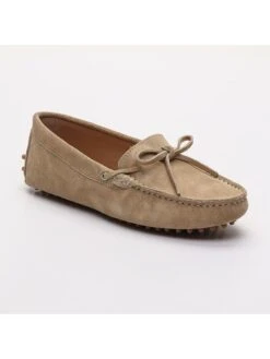 Leren Mocassins "Newton" Beige