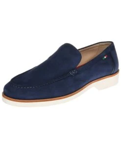 CINQUE Leren Mocassins "Salvatore" Donkerblauw