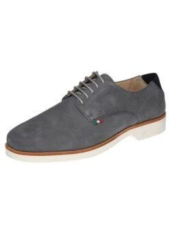 CINQUE Leren Veterschoenen "Giorgio" Grijs