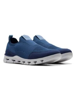 Clarks Instappers "Nature X" Blauw -LIMANGO WINKEL clarks instappers nature x blauw 3