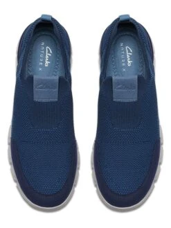 Clarks Instappers "Nature X" Blauw -LIMANGO WINKEL clarks instappers nature x blauw 5
