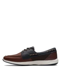 Clarks Leren Instappers "ATL Sail Go" Bruin -LIMANGO WINKEL clarks leren instappers atl sail go bruin 4
