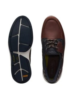 Clarks Leren Instappers "ATL Sail Go" Bruin -LIMANGO WINKEL clarks leren instappers atl sail go bruin 6
