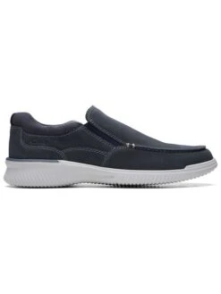 Clarks Leren Instappers "Donaway Free" Donkerblauw