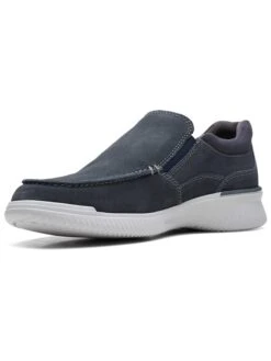 Clarks Leren Instappers "Donaway Free" Donkerblauw -LIMANGO WINKEL clarks leren instappers donaway free donkerblauw 3