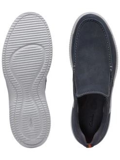 Clarks Leren Instappers "Donaway Free" Donkerblauw -LIMANGO WINKEL clarks leren instappers donaway free donkerblauw 6