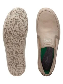 Clarks Leren Instappers "Hodson" Beige -LIMANGO WINKEL clarks leren instappers hodson beige 6