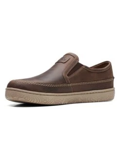Clarks Leren Instappers "Hodson" Bruin -LIMANGO WINKEL clarks leren instappers hodson bruin 3