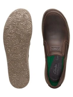 Clarks Leren Instappers "Hodson" Bruin -LIMANGO WINKEL clarks leren instappers hodson bruin 6