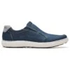 Clarks Leren Instappers "Mapstone Step" Donkerblauw