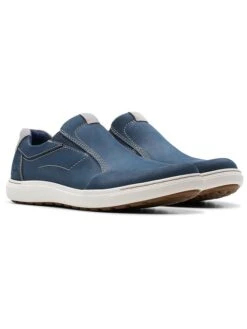 Clarks Leren Instappers "Mapstone Step" Donkerblauw -LIMANGO WINKEL clarks leren instappers mapstone step donkerblauw 3