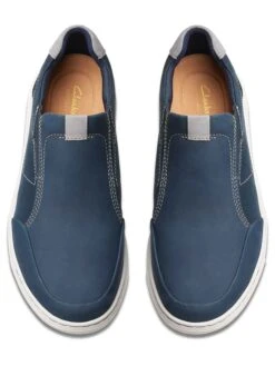 Clarks Leren Instappers "Mapstone Step" Donkerblauw -LIMANGO WINKEL clarks leren instappers mapstone step donkerblauw 5