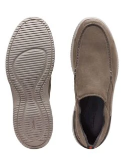 Clarks Leren Mocassins "Donaway" Taupe -LIMANGO WINKEL clarks leren mocassins donaway taupe 6
