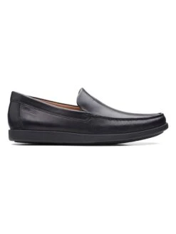 Clarks Leren Mocassins "Ferius Creek" Zwart