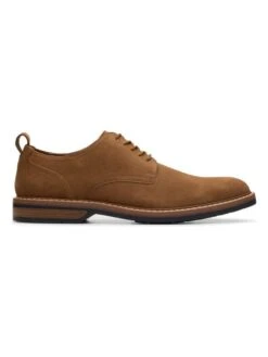 Clarks Leren Veterschoenen "Aldwin" Lichtbruin