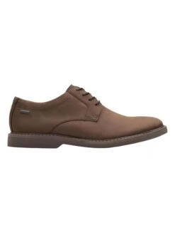 Clarks Leren Veterschoenen "Atticus" Bruin