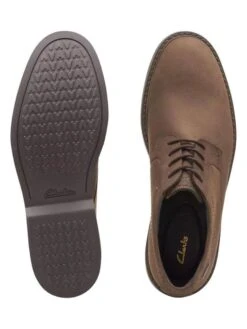 Clarks Leren Veterschoenen "Atticus" Bruin -LIMANGO WINKEL clarks leren veterschoenen atticus bruin 3