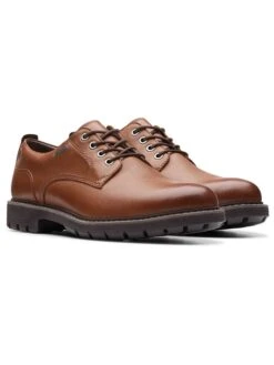 Clarks Leren Veterschoenen "BatcombeTieGTX" Lichtbruin -LIMANGO WINKEL clarks leren veterschoenen batcombetiegtx lichtbruin 3
