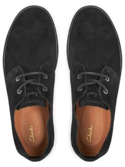 Clarks Leren Veterschoenen "Clarkwood" Zwart -LIMANGO WINKEL clarks leren veterschoenen clarkwood zwart 2