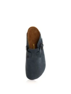 Leren Clogs Donkerblauw -LIMANGO WINKEL comfortfusse leren clogs donkerblauw 2