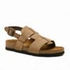 Leren Sandalen "Likya" Beige -LIMANGO WINKEL comfortfusse leren sandalen likya beige