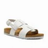 Leren Sandalen "Likya" Wit -LIMANGO WINKEL comfortfusse leren sandalen likya wit
