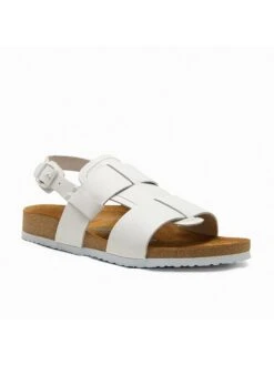 Leren Sandalen "Likya" Wit