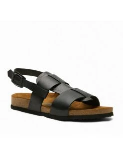 Leren Sandalen "Likya" Zwart