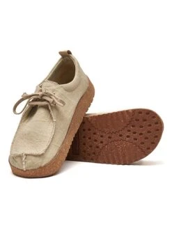 Veterschoenen Beige 5 Veterschoenen Beige -LIMANGO WINKEL comfortfusse veterschoenen beige 3
