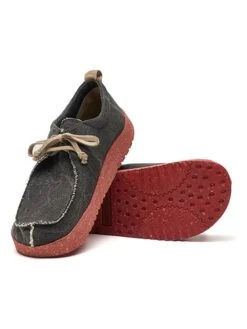 Veterschoenen Donkergrijs 5 Veterschoenen Donkergrijs -LIMANGO WINKEL comfortfusse veterschoenen donkergrijs 3