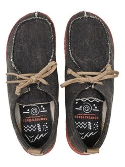 Veterschoenen Donkergrijs 6 Veterschoenen Donkergrijs -LIMANGO WINKEL comfortfusse veterschoenen donkergrijs 4