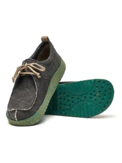 Veterschoenen Groen/zwart -LIMANGO WINKEL comfortfusse veterschoenen groen zwart 3